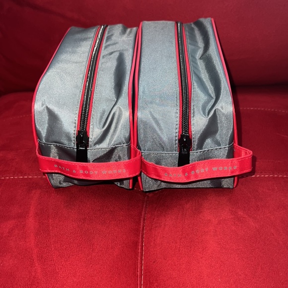 BBW 2 pc set Vinyl Toiletry Travel Bag